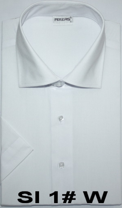 Сорочка мужская Mixers, приталенная белая